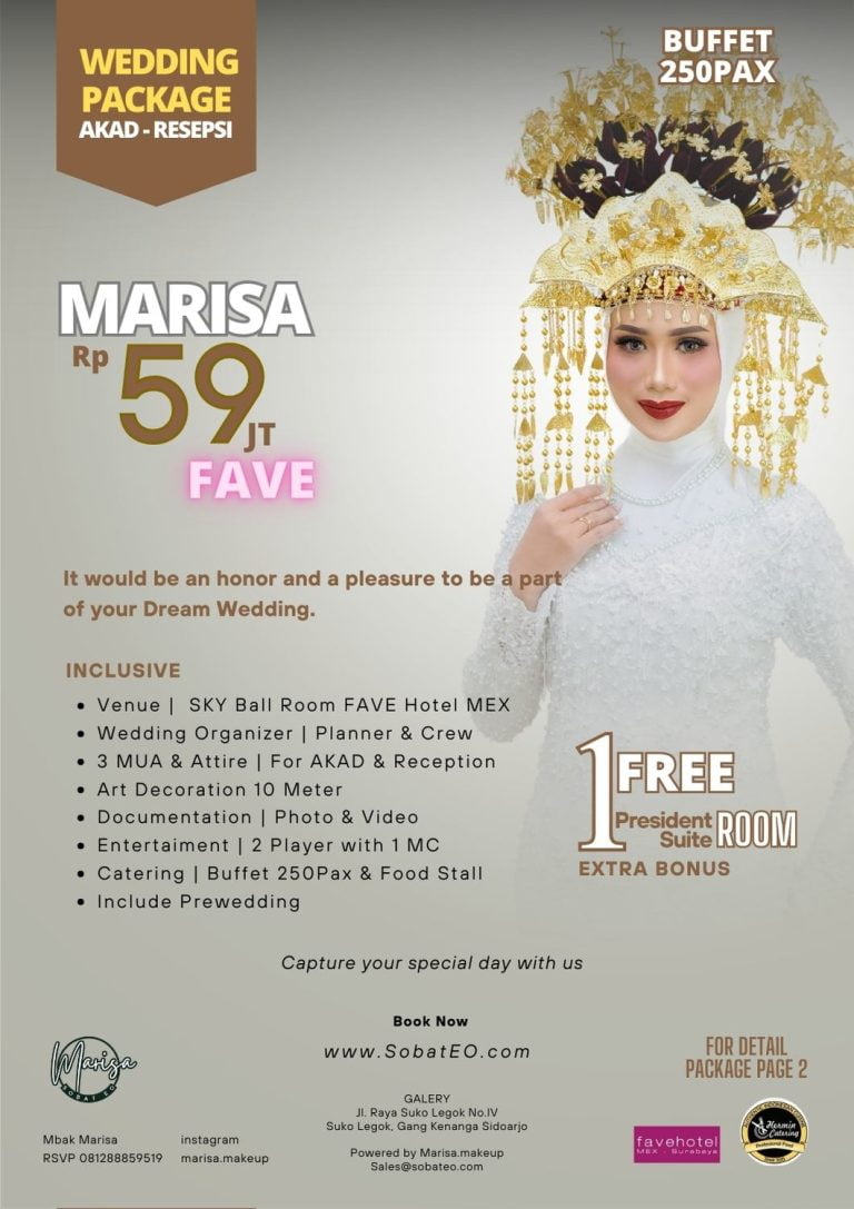 paket wedding hotel surabaya